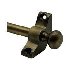 Set of 13 | Round Finial | Antique Brass | Stair Carpet Rods 70cm – Stair Runner