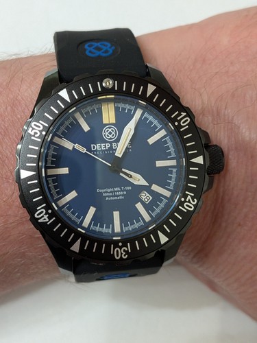 Deep blue daynight mil - blue, t-100
