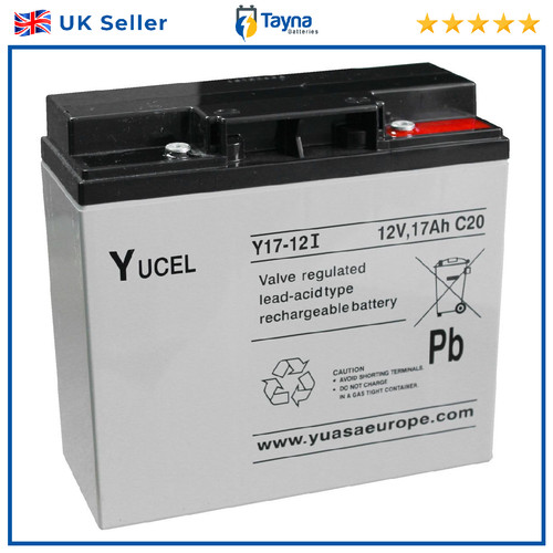 Yuasa yucel y17 12i - y17-12i, vrla/agm