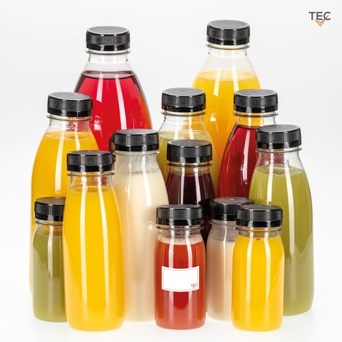 Tec juice bottles with - juice,