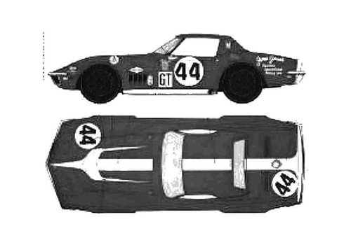 Photo blueprint chevrolet - a4,