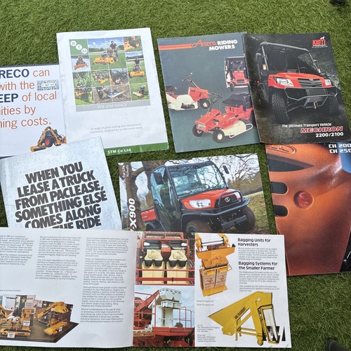 Farming brochures job lot 8 - farming,