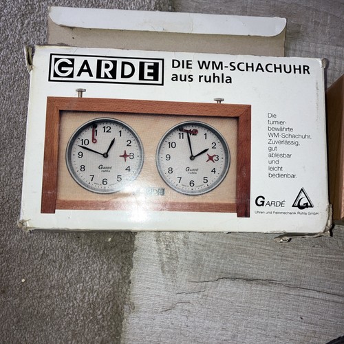 Garde chess clock - clock, analogue