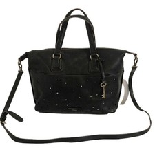 Fossil Black Leather Medium