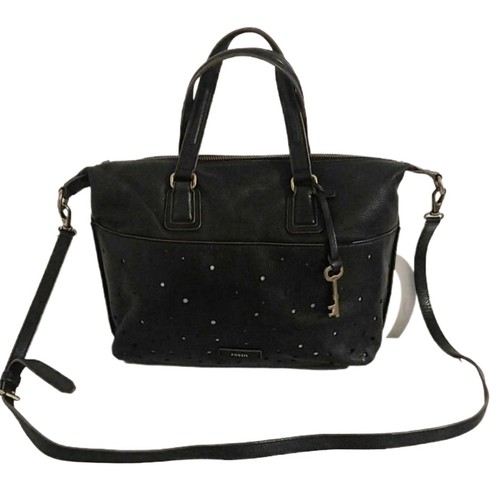 Fossil black leather medium - fossil,