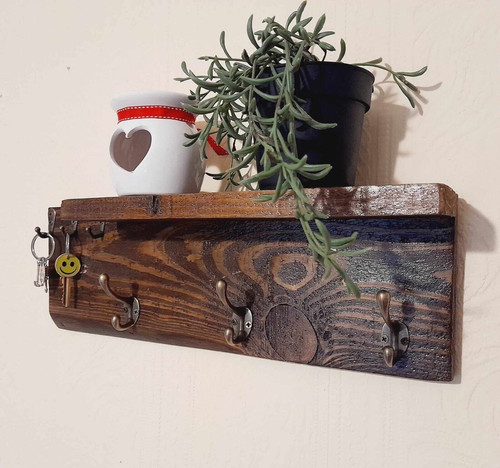 Coat rack hanger - coat, wooden