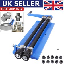 18" Bending Machine Sheet Metal Bead Roller Swager Plate Steel Body 6 Roll Sets