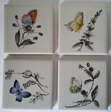 FOUR SMALL MID CENTURY MALKIN