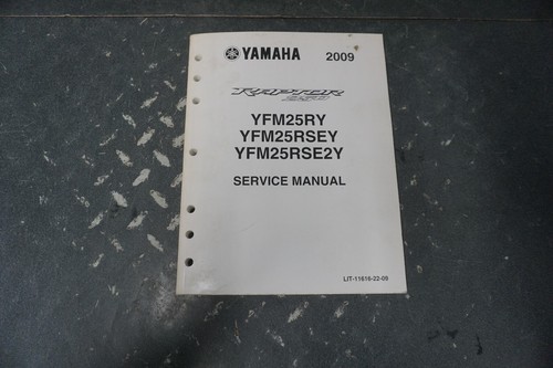 2009 yamaha oem raptor - 2009,