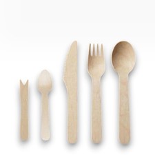 Wood Biodegradable Cutlery |