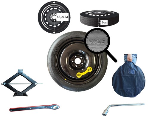 Space saver spare wheel - spare, 17"