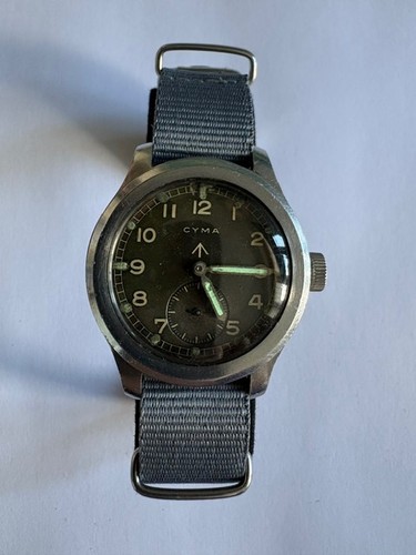 Vintage cyma ww2 military - ww2,