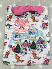 BNWT Cath Kidston Care Bear Pyjama Bottoms Pants Size UK S (8-10) Brushed Cotton