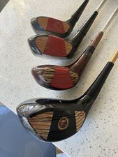 Vintage Wooden Golf