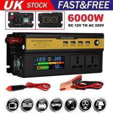 6000W Power Inverter DC 12V to