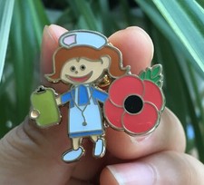 NURSE STAFF  pin badge for