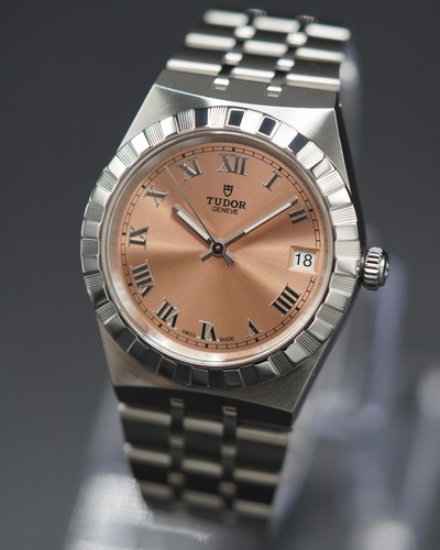 Tudor royal date 34mm salmon - tudor,