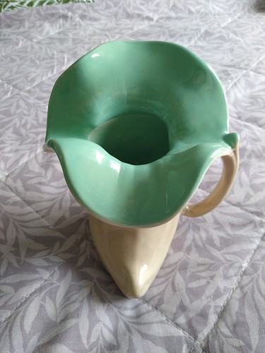 Burleigh ware jug - ware, burgess