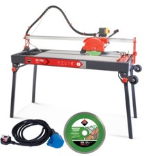 Rubi DV-200 1000 Tile Cutter - Electric Wet Saw (230v) - Inc Power Cable - 54911