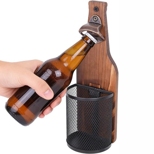 Vintage wooden iron bottle - vintage,