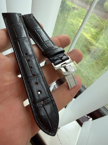 20mm tag heuer black - tag,