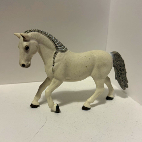 Schleich white horse figurine - schleich,