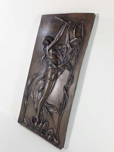 Art nouveau style bronzed - art,
