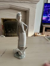 lladro girl with geese