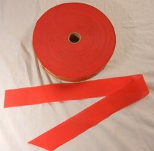 Vintage Factory Roll RED Cotton Bias Tape Binding 1-5/8 In Wide-Unopened Unused