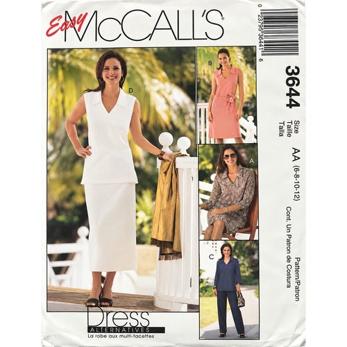Mccalls 3644 size 10 - 10, 12