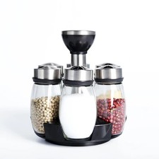 6 Pcs  Revolving Storage Spice