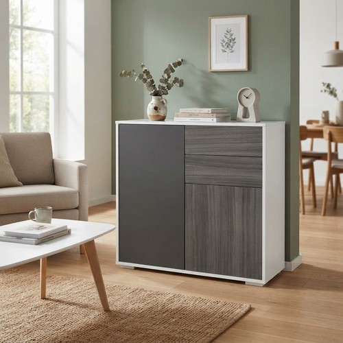 Elegant high gloss - gloss, sideboard