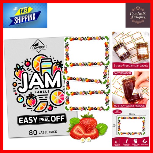Self adhesive jam - self-adhesive, labels