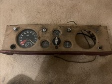 Jaguar XK120 XK140 XK150 Dashboard With Rev Counter Fuel Water Gauge