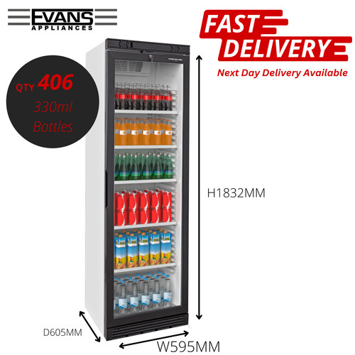 Commercial upright single door - commercial,