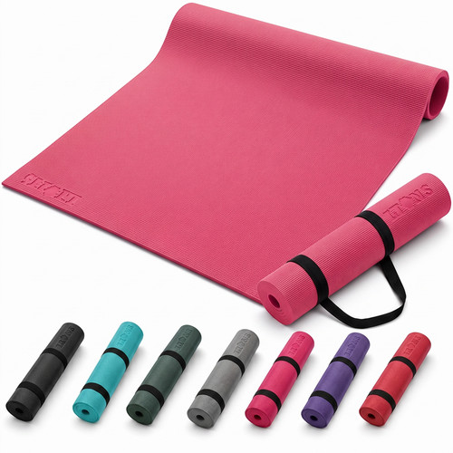 6mm yoga mat - yoga, slip