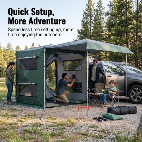 Car tent for camping - for, quick