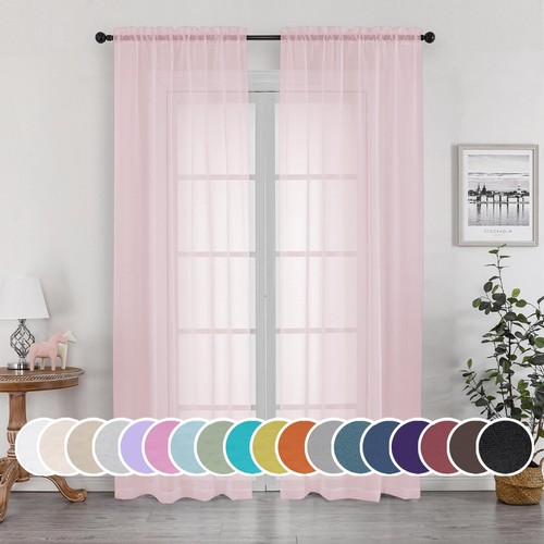 Oweine sheer curtains - sheer,