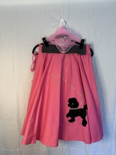 Pink Poodle Skirt Women’s 8-10 with Acesseries Size Medium
