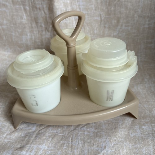 Tupperware cruet salt pepper - tupperware,