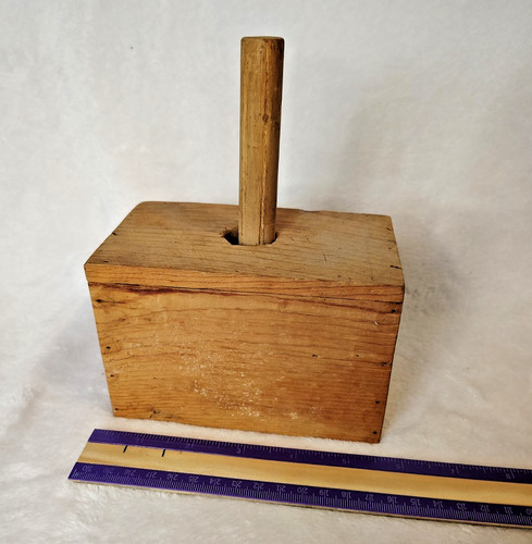 Vintage primitive wooden - vintage,