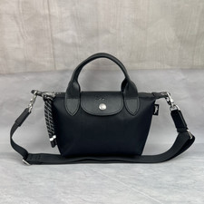 Longchamp Le Pliage Tote-Black Crossbody Bag 1500