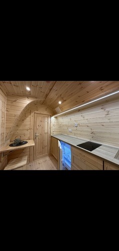 Glamping pod fully furnished - glamping,