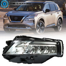 Chrome LED For Nissan Rogue SL|SV 2021-2023 Headlight Headlamp Left Driver Side