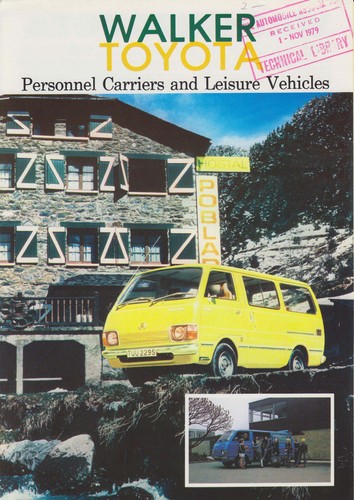 Toyota ace walker minibus - toyota,