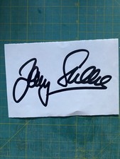 Barry Sheene  Autograph BLACK