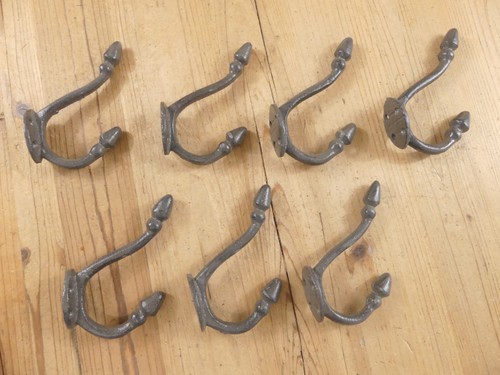 Rustic coat hooks - coat, iron