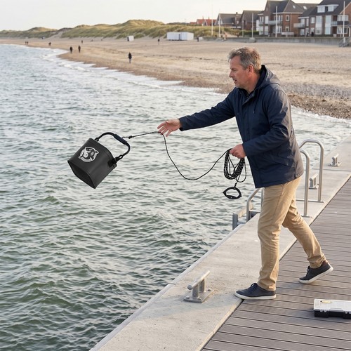 Folding water bucket portable - folding,