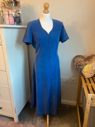 Vintage blue soft - , maxi
