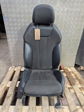 2019 AUDI A5 COUPE S LINE FRONT RIGHT DRIVER SIDE SEAT HALF LEATHER OEM